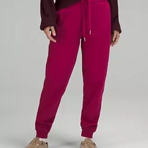 lululemon Scuba High-Rise Jogger (Full Length) - Color is Pomegrante